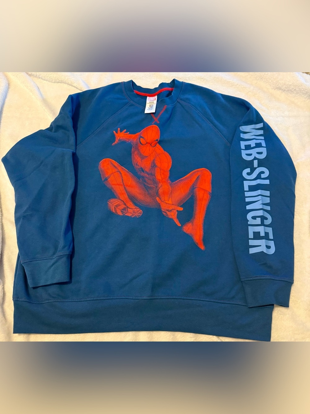 Marvel Spider-Man Web-Slinger Long Sleeve Crewneck